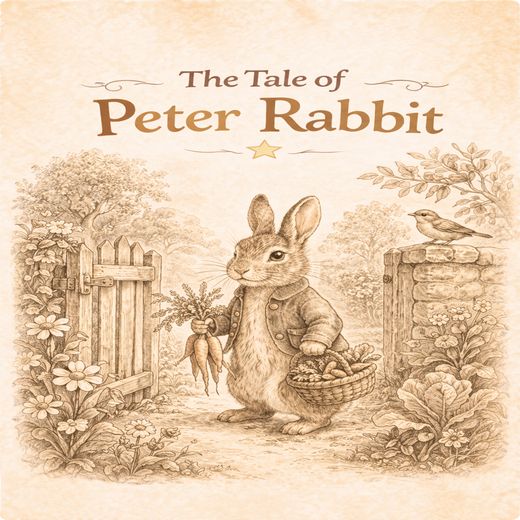 The Tale of Peter Rabbit audiobook cover